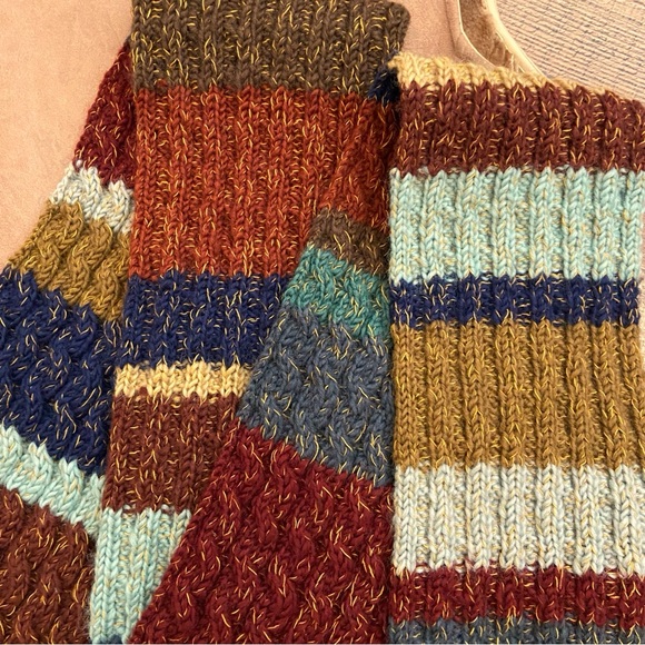 Sundance Tara SCARF⭐️NWOT Multicolor Knit - Picture 5 of 8